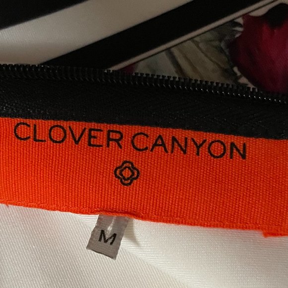 Clover Canyon x Revolve Floral Garden Scarf Dress Medium Bodycon Going Out Party - Picture 8 of 9